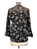 Roz & Ali Black Long Sleeve Blouse Size L - photo 2