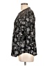 Roz & Ali Black Long Sleeve Blouse Size L - photo 5