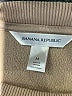 Banana Republic 100% Polyester Solid Tan Pullover Sweater Size M - photo 7