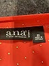 a.n.a. A New Approach 100% Polyester Orange Long Sleeve Blouse Size 2X - photo 7