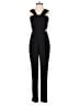 Misha Collection 100% Polyester Solid Black Jumpsuit Size XS - photo 1