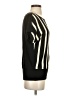 August Silk Black Cardigan Size S - photo 4