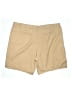 Merona 100% Cotton Solid Tan Khaki Shorts Size 16 - photo 2