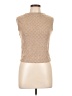 Glam Tan Sleeveless Top Size L - photo 1