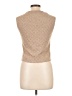 Glam Tan Sleeveless Top Size L - photo 2