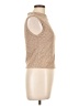 Glam Tan Sleeveless Top Size L - photo 4