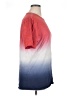 Nike 100% Cotton Red Short Sleeve Top Size XL - photo 4