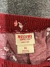 Mossimo Supply Co. 100% Rayon Floral Burgundy Shorts Size XS - photo 3