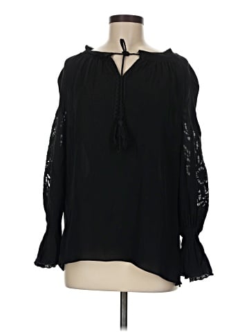 Kobi Halperin Long Sleeve Silk Top (view 1)