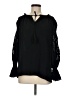 Kobi Halperin 100% Silk Black Long Sleeve Silk Top Size M - photo 1