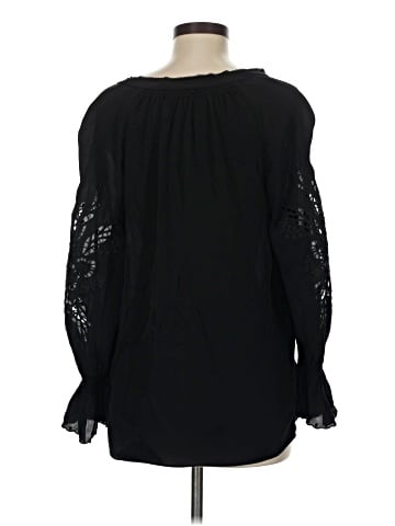 Kobi Halperin Long Sleeve Silk Top (view 2)