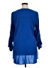 Susan Graver Blue 3/4 Sleeve Blouse Size 14 - photo 2