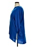 Susan Graver Blue 3/4 Sleeve Blouse Size 14 - photo 5
