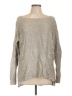 Not Your Daughter's Jeans Metallic Silver Pullover Sweater Size L - photo 1