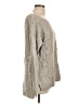 Not Your Daughter's Jeans Metallic Silver Pullover Sweater Size L - photo 4