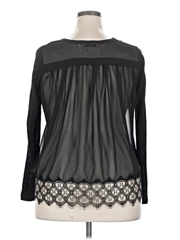 Sandro Long Sleeve Blouse (view 2)