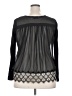 Sandro 100% Polyester Black Long Sleeve Blouse Size 2X (estimated) - photo 2