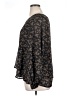 Meri Skye 100% Polyester Black Long Sleeve Blouse Size 1X - photo 5