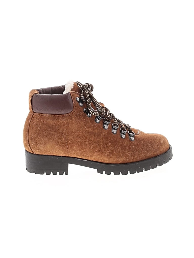 Pre-owned Weekend Max Mara Ankle Boots In Brown