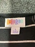 Lularoe Stripes Black Casual Dress Size L - photo 7