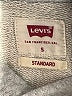 Levi's 100% Cotton Gray Pullover Hoodie Size S - photo 7