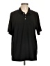 Gap Fit Black Short Sleeve Button-Down Shirt Size L - photo 1
