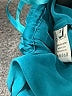 OVERLOVER 100% Polyester Solid Teal Jumpsuit Size S - photo 4