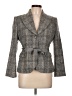 Valentino Roma Tweed Gray Wool Blazer Size 10 - photo 1