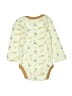 Chick Pea Yellow Long Sleeve Onesie Size 3-6 mo - photo 2