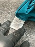 OVERLOVER 100% Polyester Solid Teal Jumpsuit Size M - photo 4