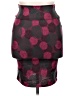 Lularoe Graphic Burgundy Casual Skirt Size 1X (Tall & Curvy) - photo 1