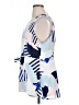Torrid 100% Polyester Blue Sleeveless Blouse Size 1X Plus (1) - photo 5