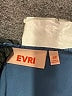 Evri 100% Polyester Blue 3/4 Sleeve Blouse Size 0X - photo 7
