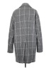 Silence and Noise Plaid Gray Coat Size S - photo 2