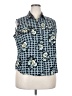 Roper Blue Sleeveless Blouse Size 2X - photo 1
