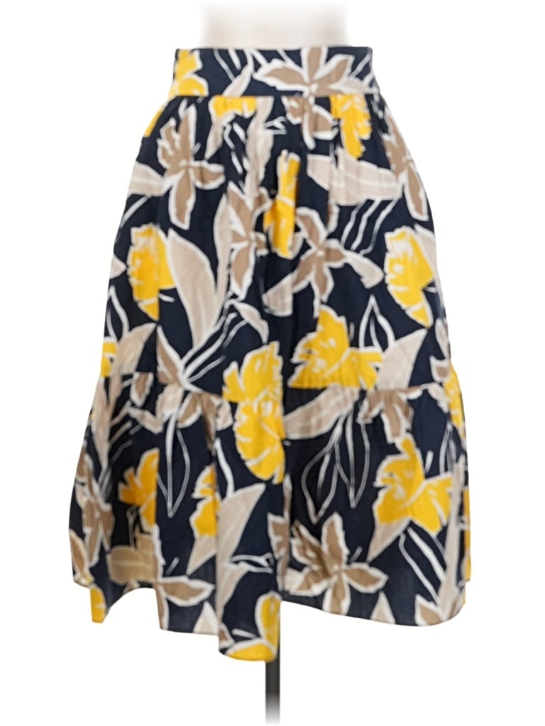 Pre-owned Zara Basic Casual Skirt In Yellow