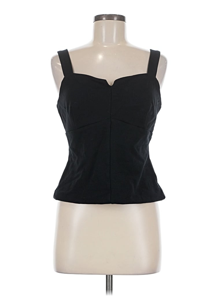 Pre-owned Cabi Tank Top Black Strapless Neckline Tops