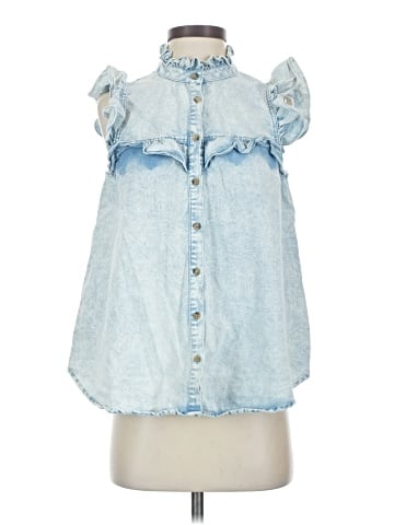 ETRO Sleeveless Button-Down Shirt (view 1)