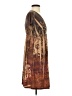 Body Central Print Brown Casual Dress Size S (estimated) - photo 4