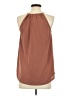 Green Envelope Brown Sleeveless Blouse Size XS - photo 2