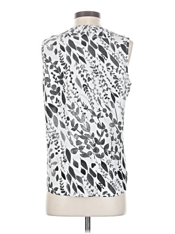 Go By Go Silk Sleeveless Silk Top (view 2)
