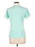 90 Degree by Reflex Teal Short Sleeve Blouse Size L - photo 2