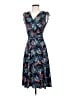 Leota Tropical Blue Cocktail Dress Size S - photo 1