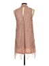 Love, Fire 100% Nylon Tan Cocktail Dress Size L - photo 2