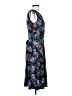 Leota Tropical Blue Cocktail Dress Size S - photo 4