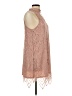 Love, Fire 100% Nylon Tan Cocktail Dress Size L - photo 4