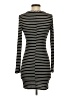Love, Fire Stripes Black Casual Dress Size S - photo 2
