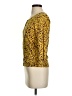 Halogen 100% Cotton Yellow Cardigan Size XS - photo 5