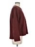 Madewell Solid Burgundy Pullover Sweater Size M - photo 4