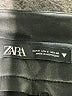 Zara Metallic Black Shorts Size S - photo 3